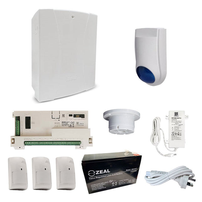 [RKLSP14A] RISCO LightSYS+ Alarm Kit with 3x DigiSense Pet Friendly PIR Detectors and Accessory Kit