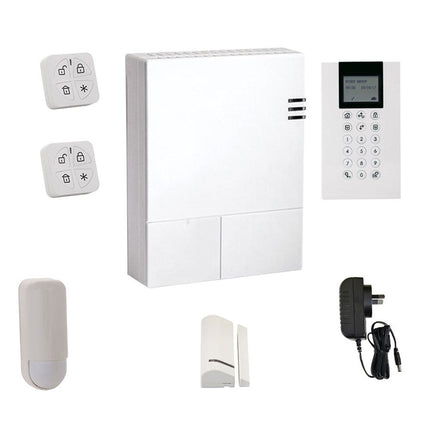 [RKWCP07A] RISCO WiComm Pro Alarm Kit with Wireless Panda Keypad, Piccolo Pet Friendly PIR Detector Reed Switch and 2x Panda KeyFobs