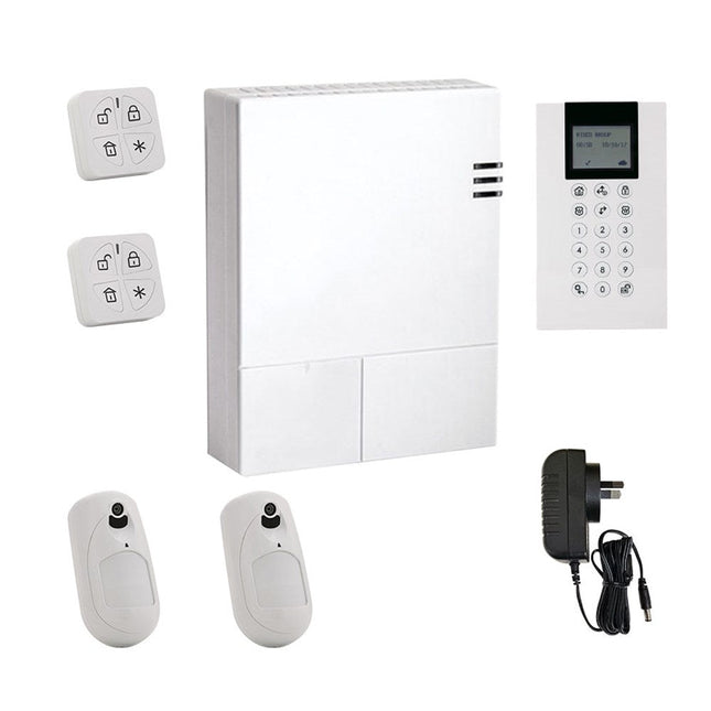 [RKWCP10A] RISCO WiComm Pro Alarm Kit with Wireless Panda Keypad 2x Wireless eyeWave Pet Friendly Camera PIRs and 2x Panda Keyfobs