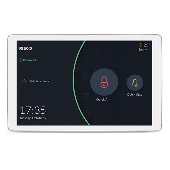 [RP432KPT000A] RISCO RisControl 8" Touchscreen Keypad Suits LightSYS+ and LightSYS2