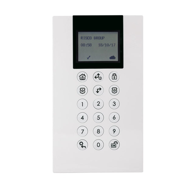 [RW332KPP400D] RISCO Wireless Panda Keypad with inbuilt Prox Reader Suits WiComm Pro and Agility4