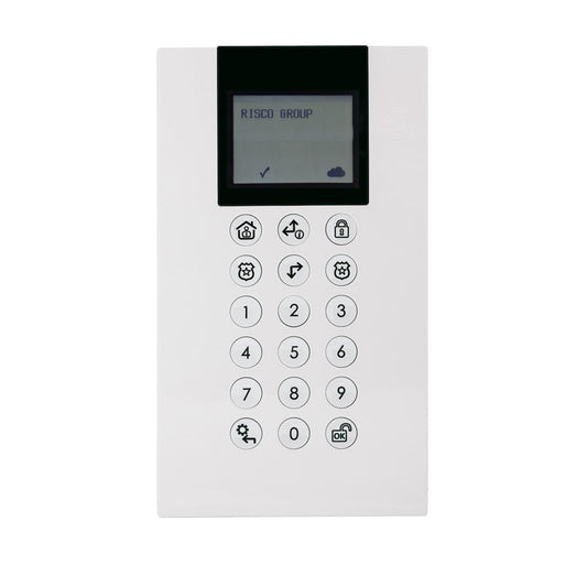 [RW432KPP402A] RISCO Wireless Panda Keypad With inbuilt Prox Reader Suits LightSYS+