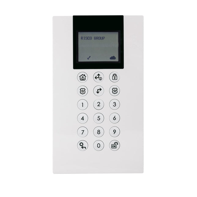 [RW432KPP402A] RISCO Wireless Panda Keypad With inbuilt Prox Reader Suits LightSYS+
