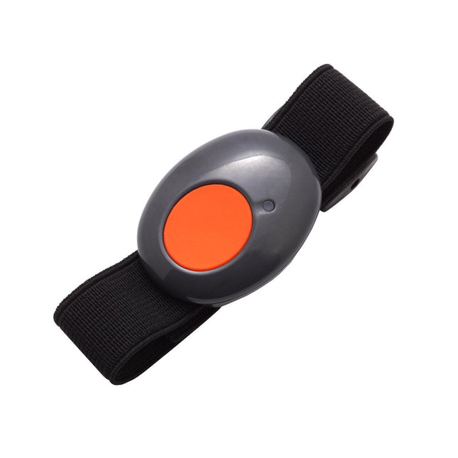 [RWT51P40000B] RISCO Wristband Panic Button With Strap and Lanyard IP67