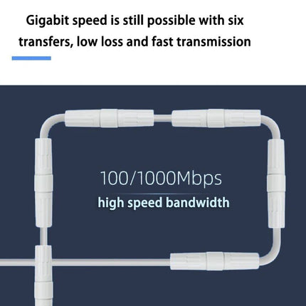 Waterproof Heavy Duty RJ45 Ethernet Cable Extender Jonit Connects CCTV Camera - Polar Tech Australia