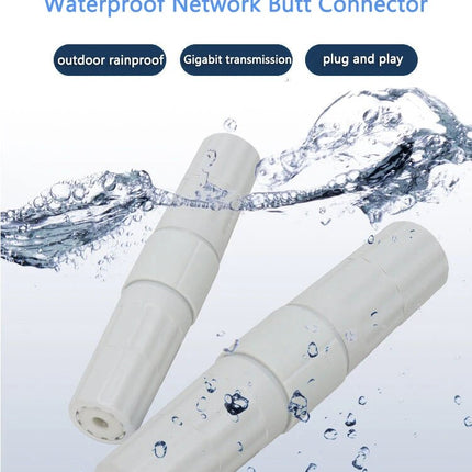 Waterproof Heavy Duty RJ45 Ethernet Cable Extender Jonit Connects CCTV Camera - Polar Tech Australia