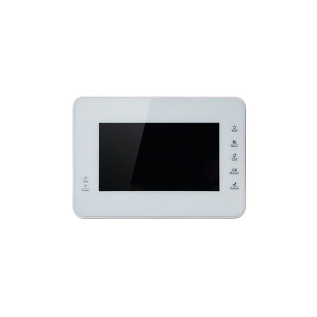 [DHI-VTH1560BW] Dahua IP Indoor 7inch Residential/Apartment Intercom Touch Screen Monitor White Requires VTNS1060AA or 12VDC Connection