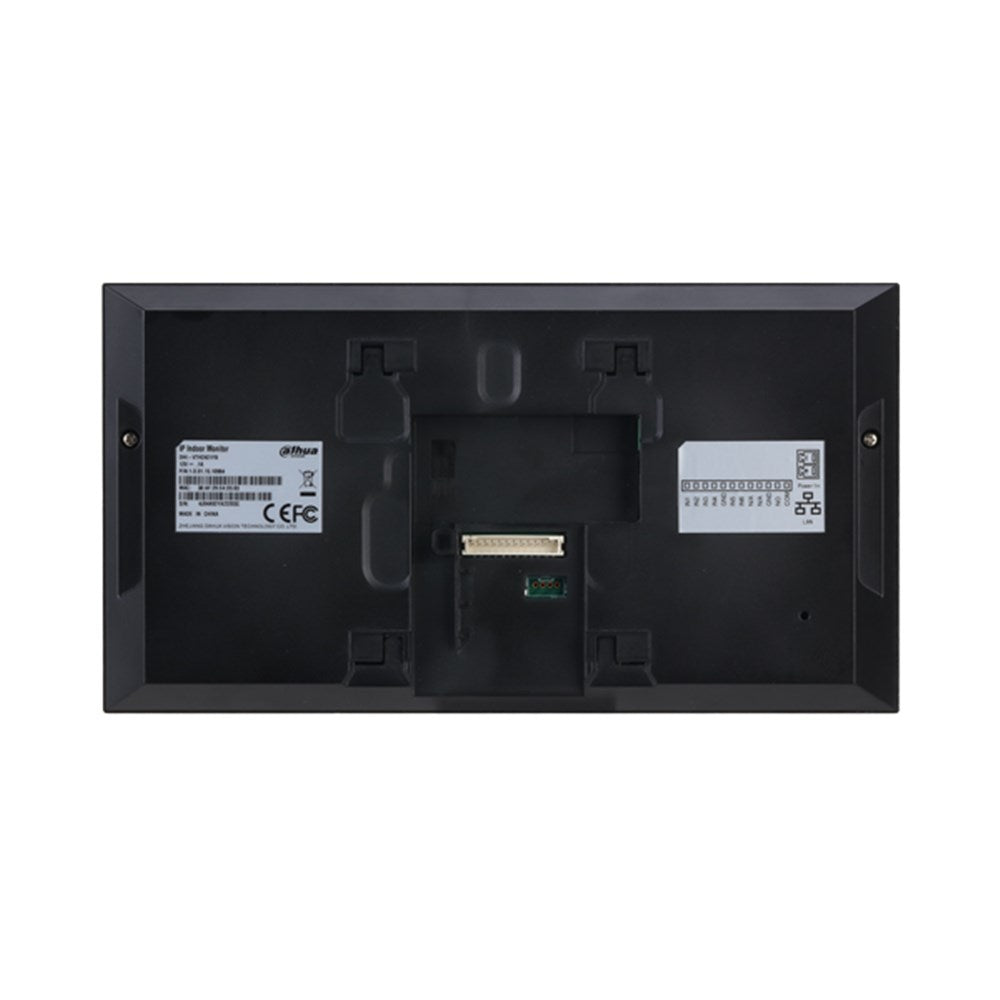 [DHI-VTH2421FB-P] Dahua IP Indoor 7inch Residential / Apartment Intercom Touch Screen Monitor Black
