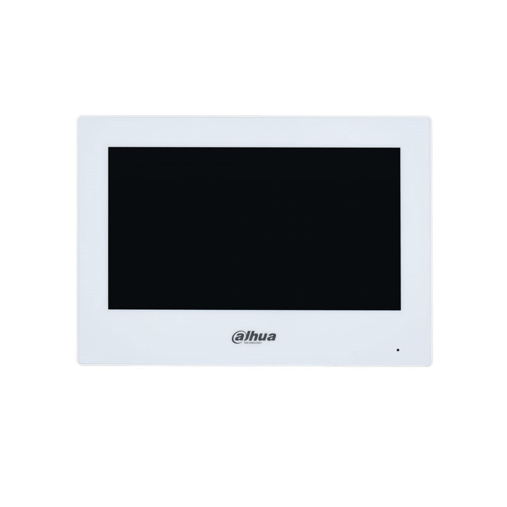 [DHI-VTH2621GW-WP] Dahua IP Indoor 7inch Residential / Apartment WiFi Intercom Touch Screen Monitor White