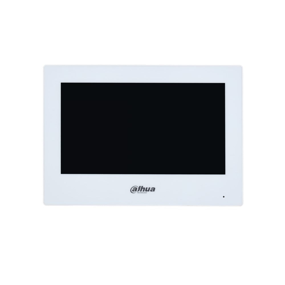 [DHI-VTH2622GW-W] Dahua 2-Wire WiFi 7inch Residential Intercom Touch Screen Monitor White
