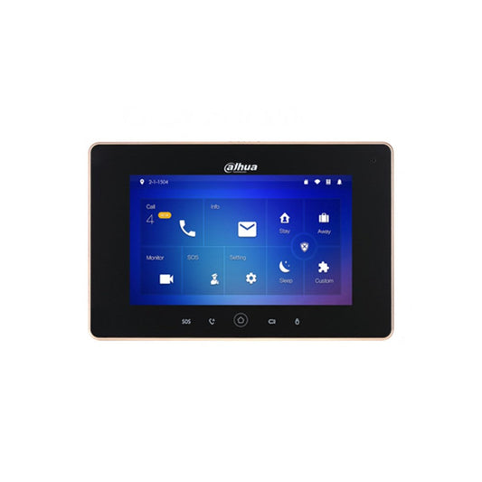 [DHI-VTH5221D] Dahua IP WiFi Indoor 7 inch Residential Intercom Touch Screen Monitor Black