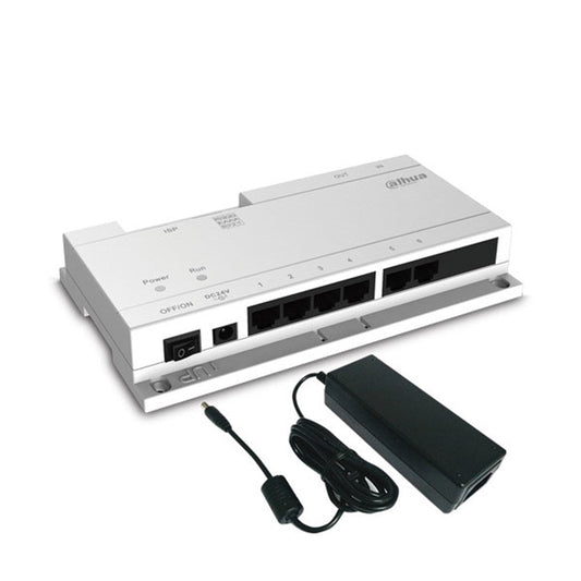 Dahua IP Intercom 6 Port PoE Switch (Power Supply Included)