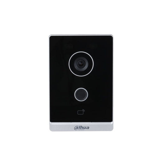 [DHI-VTO2211G-P] Dahua Ip Villa O / Door Station Black / Silver 2Mp Call / Card Unlock Poe Surface 3Yr