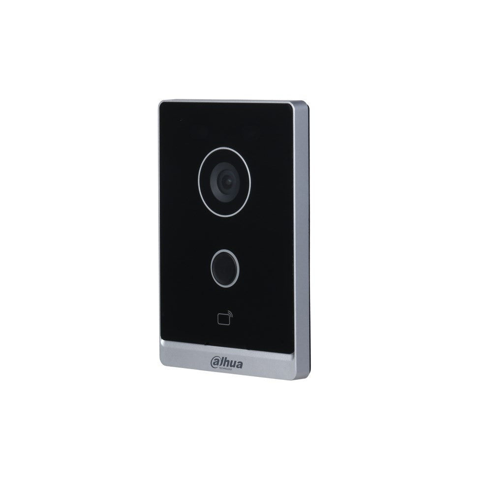 [DHI-VTO2211G-P] Dahua Ip Villa O / Door Station Black / Silver 2Mp Call / Card Unlock Poe Surface 3Yr