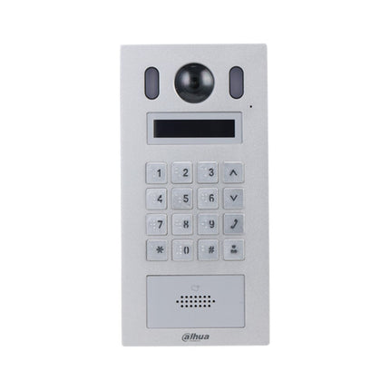 [DHI-VTO6221E-P] Dahua IP Video Silver Apartment Intercom Door Station with 2MP Camera IP65 IK08