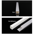 4cm x 3cm (No Adhesive)