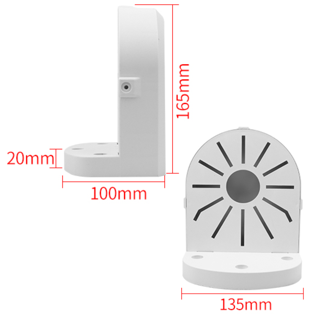 [4.5 Inch] Universal Waterproof CCTV Dome Camera Wall Mount Bracket Holder - Polar Tech Australia