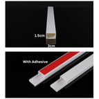 3cm x 1.5cm (With Adhesive)