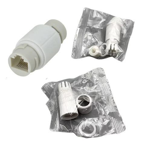Waterproof Heavy Duty RJ45 Ethernet PoE Cable Extender Joint Connects CCTV Camera - Polar Tech Australia