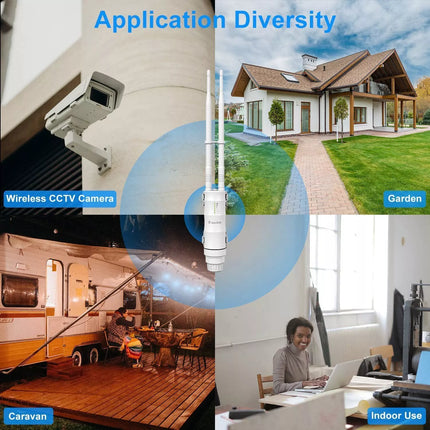 WAVLINK AC600 Dual Band Outdoor Wi-Fi Range Extender Antenna Access Point - Polar Tech Australia